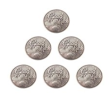 6PCSLucky Coins Bring Good Luck to People, Good Luck Gifts for Friends and Re... picture