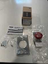 New Schlage Electronics 623RD EX Push To Exit Mushroom Button Steel 623RDEX picture