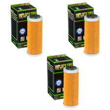 HiFlo Oil Filter for KTM 350 EXC-F EXCF 2012-2024 Hiflofiltro HF652 - Pack of 3 picture