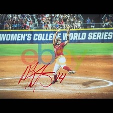 Alabama Crimson Tide Softball Montana Fouts Signed 8x10 Photo Autographed reprin picture