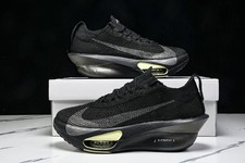NK Air*Zoom*Alphafly Next% 3 Black Olive Aura HV6350-001 Men's Size 4-11 picture