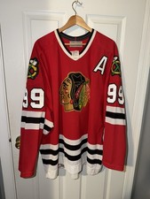 Chicago Blackhawks 1993-96 CCM Pro On-Ice Authentic NHL Hockey Jersey - Vintage picture