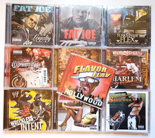 2000s Rap Hip Hop CD Lot 10 Fat Joe Flav Flex Jim Jones Shawnna WWE Elephant Man picture
