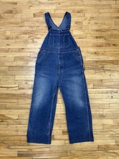 Vintage 1950s Payday Square Bak Denim Overalls  picture