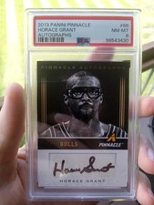 Panini 2013-14 Pinnacle Autographs Horace Grant Auto #86 PSA 8 Bulls picture