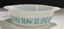 Vintage Pyrex Amish Butterprint 471 1 Pt Casserole Dish No Lid picture