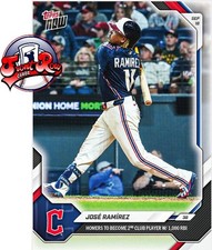 Jose Ramirez 2026 MLB TOPPS NOW 687 presale picture