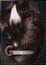 2012 Marvel Beginnings Series 2 PRIME MICROMOTION Etched Foil #M-19..GHOST RIDER picture