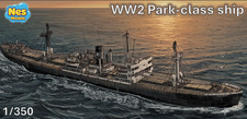 1/350 WW2 Park class cargo steamship. resin canadian liberty ship no trumpeter picture
