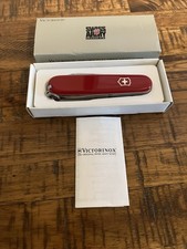 Vintage VICTORINOX TINKER RED 53101 Swiss Army Knife 91 mm Original Box picture
