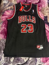 Nike Team Michael Jordan #23 Chicago Bulls Back Basketball Jersey Size XL picture
