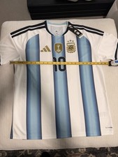 Argentina Adidas Messi #10 Jersey Brand New With Tags Size XL picture
