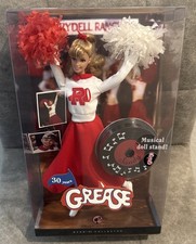 GREASE Cheerleader SANDY Barbie Doll 30 Year Anniversary Pink Label M0683 (NEW) picture