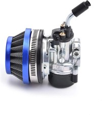 Racing Carburetor 2 Stroke 49cc 66cc 70cc 80cc With Air Filter For 2 Blue picture