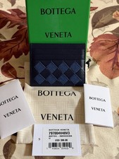Bottega Veneta Intrecciato Credit Card Case 797004V48V3 Abyss/Indigo picture