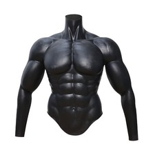 Smitizen Silicone Male Upper Fake Muscle Suit Costume for Halloween Party Cos picture