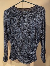 I.N.C. (International Concepts) Long-sleeved Women's Top, Size L picture