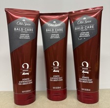3 Pack Old Spice Bald Care Step 2 Shave Cream Vitamin E 10.9oz Men’s Head NEW picture