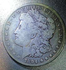1894-O Morgan Silver Dollar VF picture