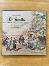 Weber EURYANTHE Jessye NORMAN Marek JANOWSKI Angel 4x LP Box Set SEALED MINT picture