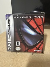 Spider-Man 2002 Nintendo Game Boy Advance CIB Box Manual Authentic Activision picture