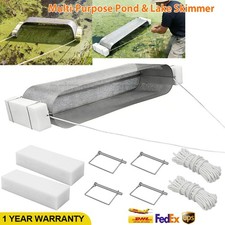 Multi-Purpose Pond & Lake Skimmer 42.84L, Debris Blanket Weed Scum &Muck Removal picture