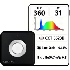 AH-300 Light Meter,Test LED Spectrum,CCT,LUX,Foot Candle,Blue Light Meter,LUX... picture