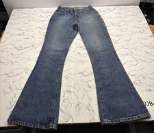 Vintage Y2K Mudd Women’s Flare Denim Blue Jeans Low Rise Women’s Jeans Size 0 picture