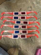6 Vintage New Pair Of Freddy’s Dead Nightmare On Elm Street 3D Glasses picture