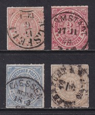 NORTH GERMAN CONFEDERATION 1868 Southern District selection Used (CV £200) picture