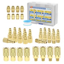 45Pcs Air Coupler & Plug Kit 1/4