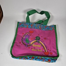 Vintage Barney 1992 Mini Bag The Lyons Group Youth Purse Vintage Purple 90s picture