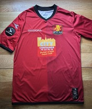 2013/14 FC Nordsjaelland Diadora Home Soccer Jersey Conor O'Brien #4 Mens L picture