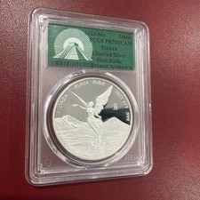 🚨POP 44🚨2023 Mo Proof Onza Libertad PCGS PR70. 🚨limited APMEX GREEN Label 🚨 picture