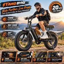 Tamobyke 749W 20mph 36V/13Ah 20