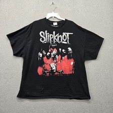 Slipknot Men Shirt 2XL Black Graphic Surfacing Cover Tee Logo Short Sleeve picture