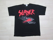 Slayer Vintage T Shirt (L) 1990's Winterland Crime Scene Chaulk Outline Metal picture