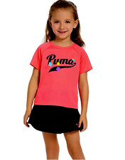 New $42.00 PUMA Toddler Girls Adorable 2-piece Set - Tee & Skort - Size: 5T picture