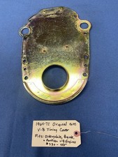 1964-72 Original GM Oldsmobile V-8 Plated Timing Cover picture