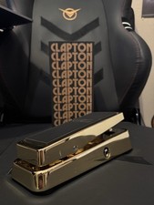 Dunlop EC95G Eric Clapton Cry Baby Wah Effects Pedal Gold picture