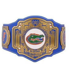 Florida Gators WWE Legacy Championship Title Belt Adult Size Replica 2mm NCAA Fa picture