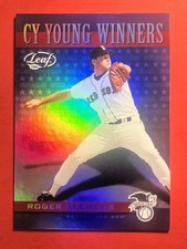2005 Leaf ROGER CLEMENS “Cy Young Winners” Card #CYW9 Holofoil **SP #326/350** picture