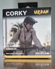 THE BEAM – CORKY Urban Bike Mirror – Folding Rear-view Handlebar Mirror – NEW picture