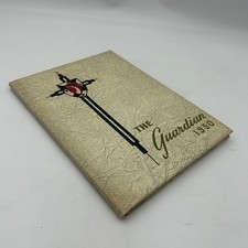 The Guardian 1950 Corpus Christi School Miami Yearbook Vintage Inscribed picture