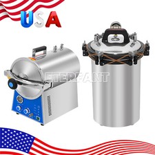24L Dental Medical Steam Sterilizer Autoclave Pressure Steam Sterilizer US picture