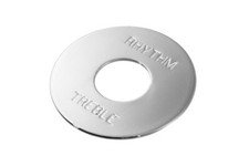 NEW - Rhythm/Treble Ring For Les Paul Toggle Switch - CHROME picture