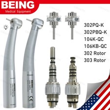 US BEING Dental Fiber Optic Handpiece 4/6 Hole Coupler Turbine Rotor For KAVO picture