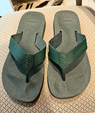 Havaianas Top Green Rubber Flip Flop Sandals women’s US 39-40 picture