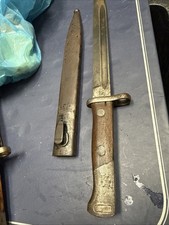 Vintage WW2 Bayonet Scabbard Spanish Mauser 2628 X Toledo M1941 5G90 picture