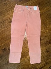 NWT J. Crew Vintage Slim-Straight Corduroy Pants - Peach - Size 30 picture